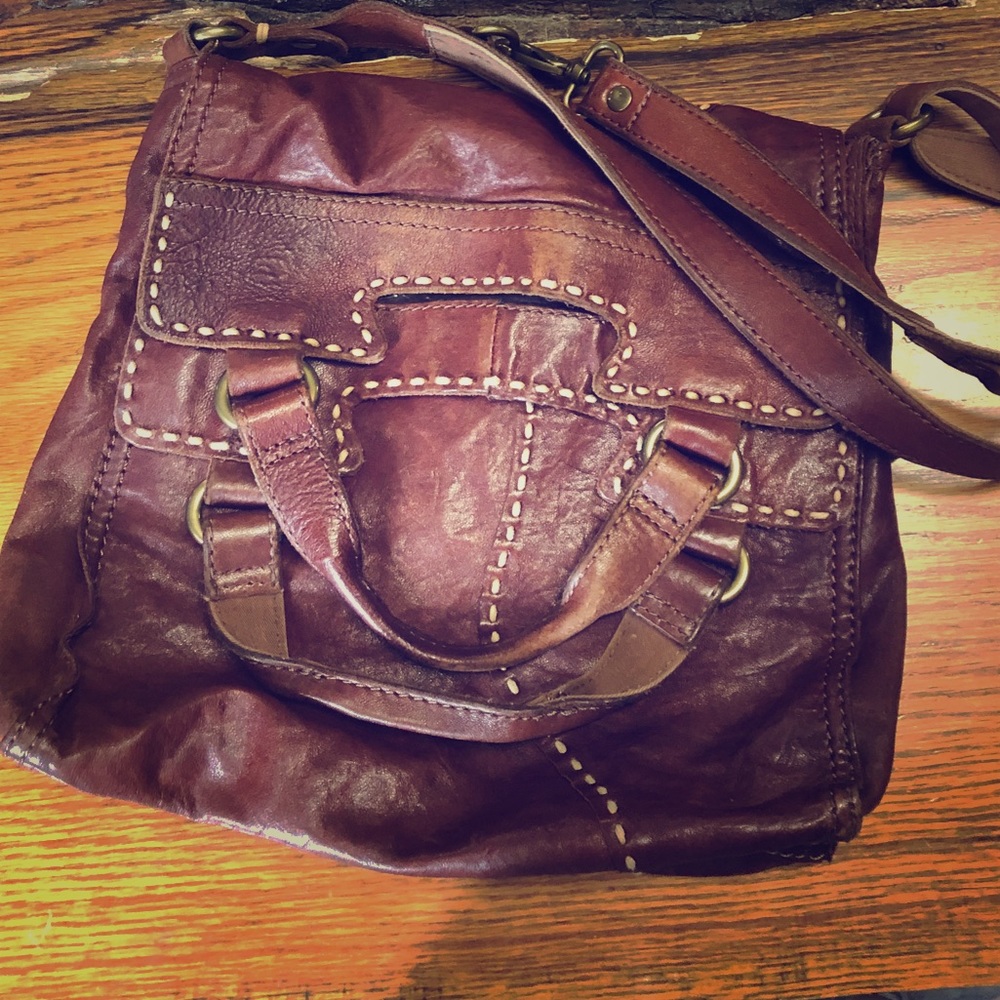 🍀Lucky Brand Abbey Road vintage boho bag🍀